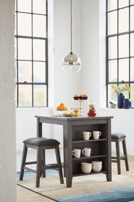 Caitbrook Counter Height Dining Table and Bar Stools (Set of 3) - Image 11