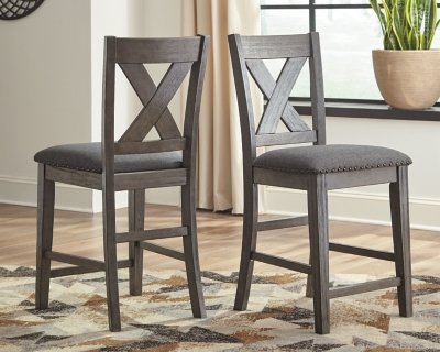 Caitbrook Counter Height Upholstered Bar Stool (Set of 2) - Image 3