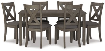 Caitbrook Dining Table and Chairs (Set of 7) - Image 4