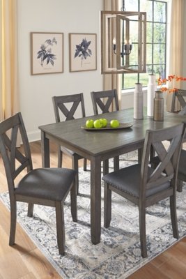 Caitbrook Dining Table and Chairs (Set of 7) - Image 7