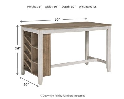 Skempton Counter Height Dining Table and 4 Barstools - Image 6