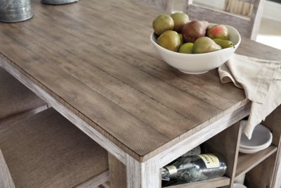 Skempton Counter Height Dining Table and Bar Stools (Set of 3) - Image 6