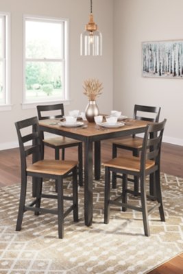 Gesthaven Counter Height Dining Table and 4 Barstools (Set of 5) - Image 6