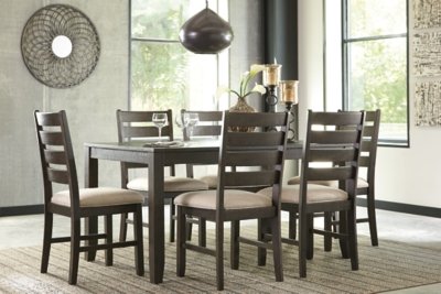 Rokane Dining Table and Chairs (Set of 7) - Image 6