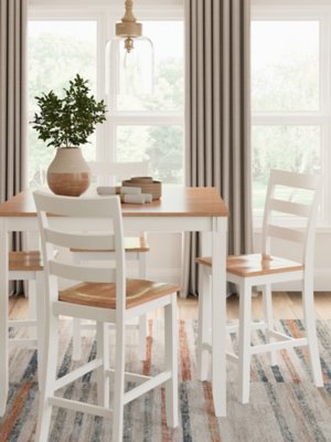 Gesthaven Counter Height Dining Table and 4 Barstools (Set of 5) - Image 7
