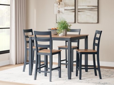 Gesthaven Counter Height Dining Table and 4 Barstools (Set of 5) - Image 3