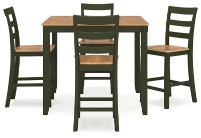 Gesthaven Counter Height Dining Table and 4 Barstools (Set of 5) - Image 4