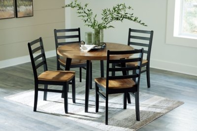 Blondon Dining Table and 4 Chairs (Set of 5) - Image 10