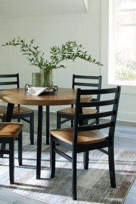 Blondon Dining Table and 4 Chairs (Set of 5) - Image 12