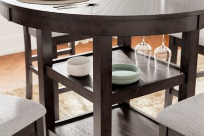 Langwest Counter Height Dining Table and 4 Barstools (Set of 5) - Image 5