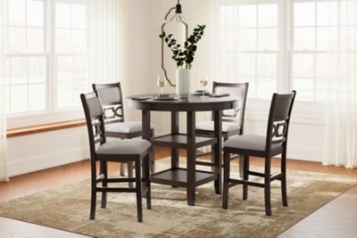 Langwest Counter Height Dining Table and 4 Barstools (Set of 5) - Image 3