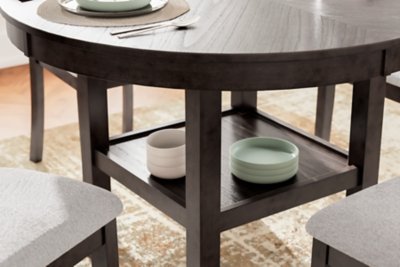 Langwest Dining Table and 4 Chairs (Set of 5) - Image 5