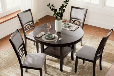 Langwest Dining Table and 4 Chairs (Set of 5) - Image 6