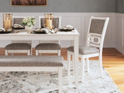 Erinberg Dining Table and 4 Chairs and Bench (Set of 6) - Image 7