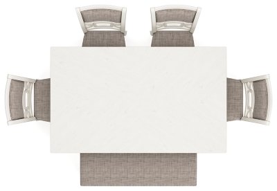 Erinberg Dining Table and 4 Chairs and Bench (Set of 6) - Image 5