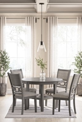 Wrenning Dining Table and 4 Chairs (Set of 5) - Image 6
