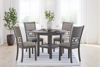 Wrenning Dining Table and 4 Chairs (Set of 5) - Image 3
