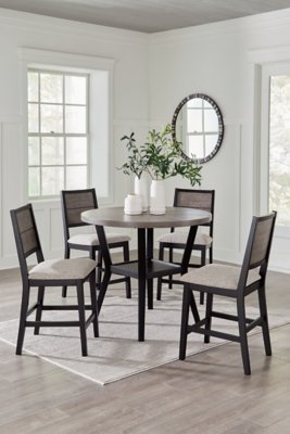 Corloda Counter Height Dining Table and 4 Barstools (Set of 5) - Image 12