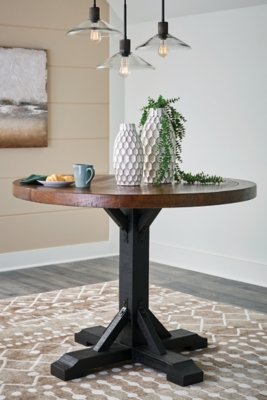 Valebeck Counter Height Table and 4 Barstools - Image 12