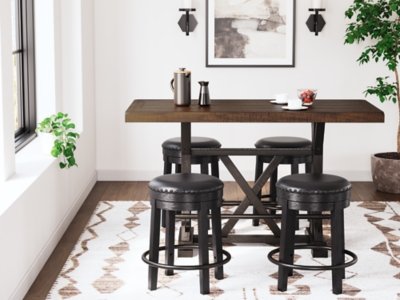 Valebeck Counter Height Dining Table and 4 Barstools - Image 5