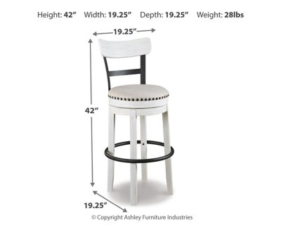 Valebeck Bar Height Bar Stool - Image 5