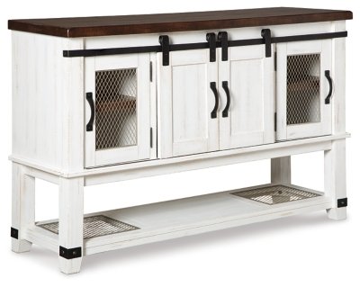 Valebeck Dining Table and 8 Chairs with Server - Image 8