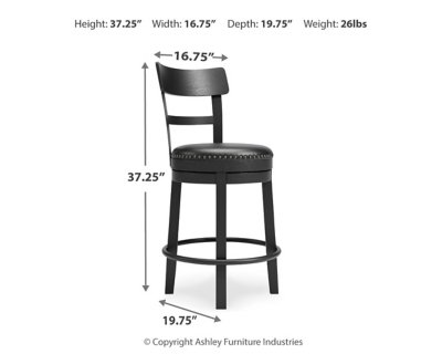 Valebeck Counter Height Bar Stool - Image 5
