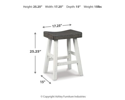 Glosco Counter Height Bar Stool - Image 4