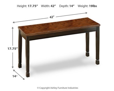 Owingsville Dining Bench - Image 5