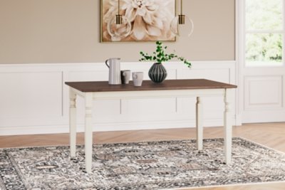 Whitesburg Dining Table, 4 Chairs, Bench and Server - Image 20