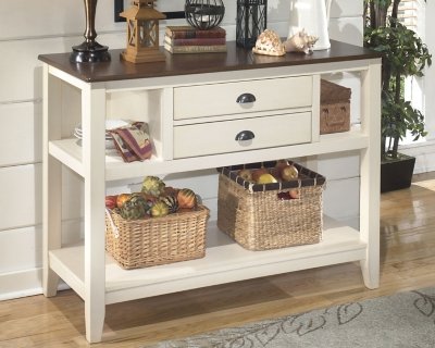 Whitesburg Dining Table and 6 Chairs with Server - Image 8