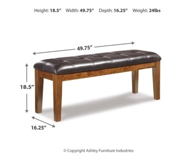 Ralene Dining Table and 4 Chairs and Bench - Image 13