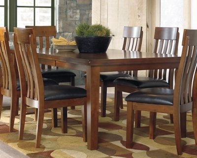 Ralene Dining Table and 6 Chairs and Bench - Image 10