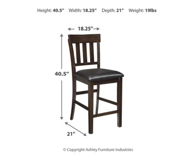 Haddigan Counter Height Bar Stool (Set of 2) - Image 5