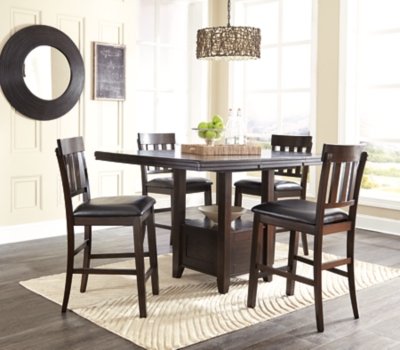 Haddigan Counter Height Dining Extension Table - Image 4