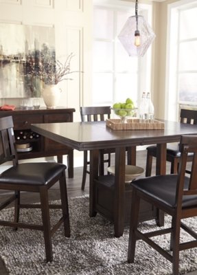 Haddigan Counter Height Dining Extension Table - Image 5