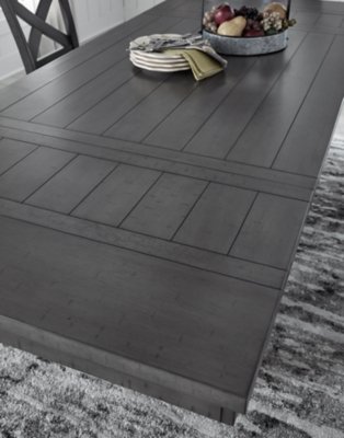 Myshanna Counter Height Dining Table, 4 Barstools and Bench - Image 10