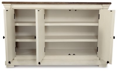 Bolanburg Counter Height Table with 6 Barstools, Server and Display Cabinet - Image 13