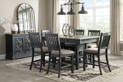 Tyler Creek Counter Height Dining Table and 6 Barstools - Image 3