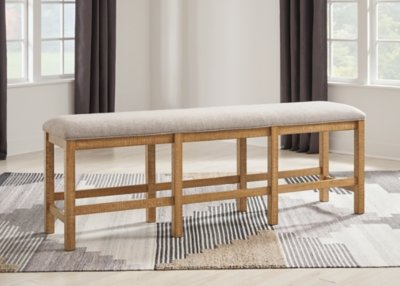 Havonplane 72" Counter Height Dining Bench - Image 3
