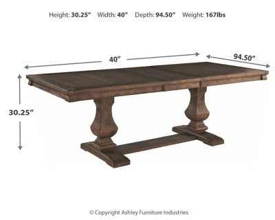 Johnelle Extension Dining Table - Image 5