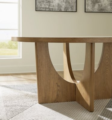 Dakmore Dining Table and 4 Chairs - Image 3