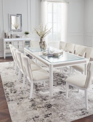 Chalanna Dining Table and 10 Chairs - Image 3