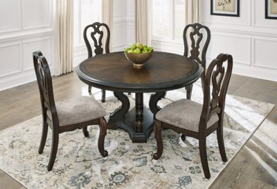 Maylee Dining Table and 4 Chairs - Image 4