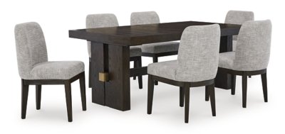 Burkhaus Dining Table and 6 Chairs - Image 10