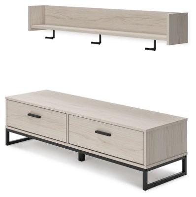 Socalle Bench with Coat Rack - Image 5