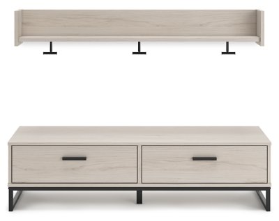 Socalle Bench with Coat Rack - Image 4