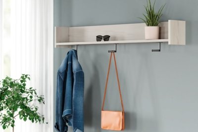 Socalle Wall Mounted Coat Rack with Shelf - Image 3