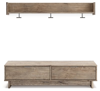 Oliah Bench with Coat Rack - Image 5