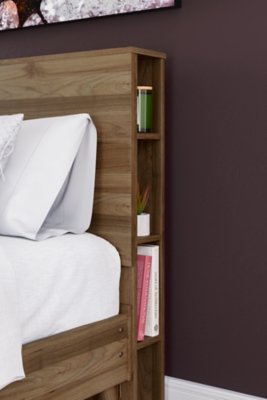 Aprilyn Queen Bookcase Headboard - Image 5